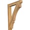 Ekena Millwork Balboa Craftsman Rough Sawn Outlooker, Western Red Cedar, 6"W x 34"D x 42"H OUT06X34X42BOA04RWR - alternate 1